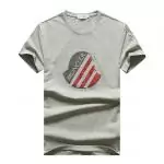 acheter tops t-shirts hommes moncler usa flag homme